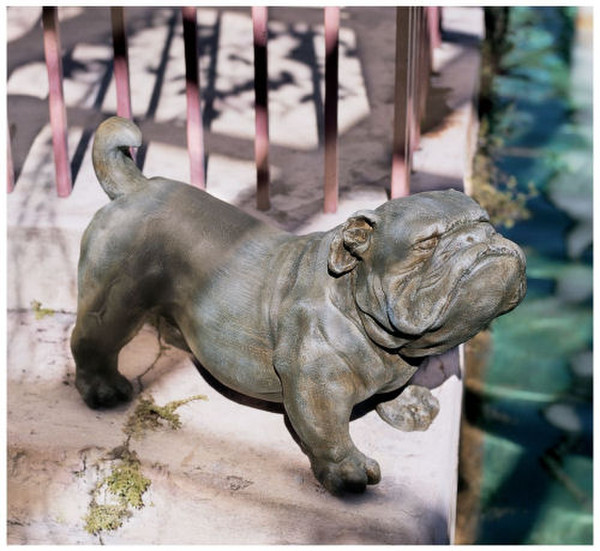 Brutus The English Bull Dog Resin Scupture